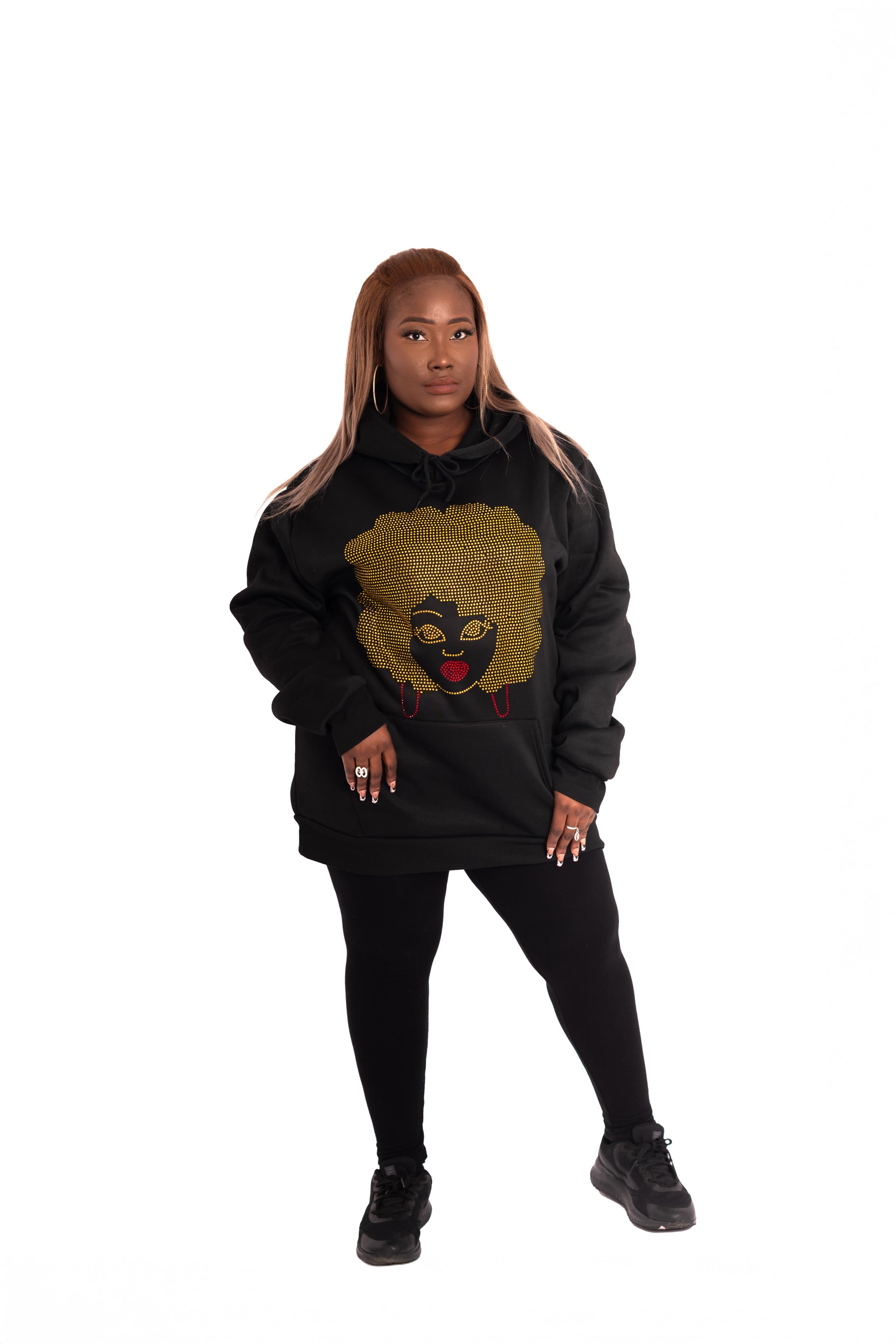 Afro-bling Hoodie