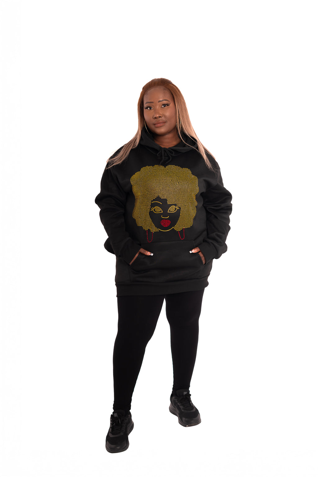 Afro-bling Hoodie