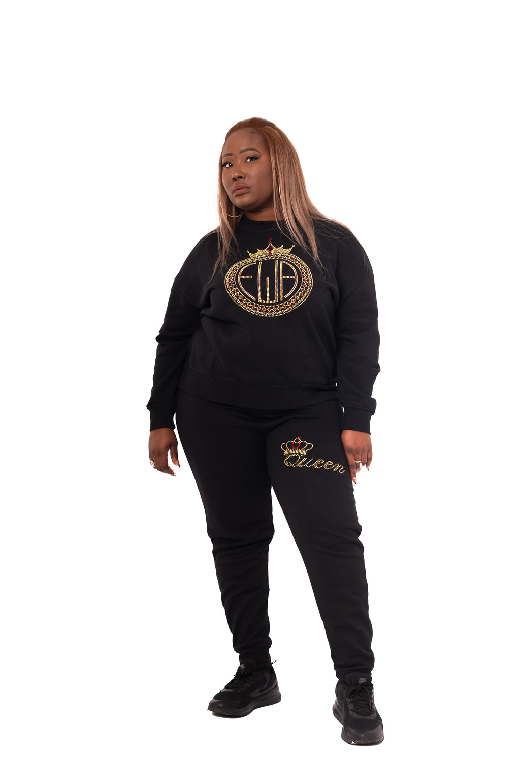 Sweatshirt & Joggers Set  | Branded Woman