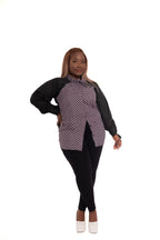 Cynthia Geometric Print Blouse