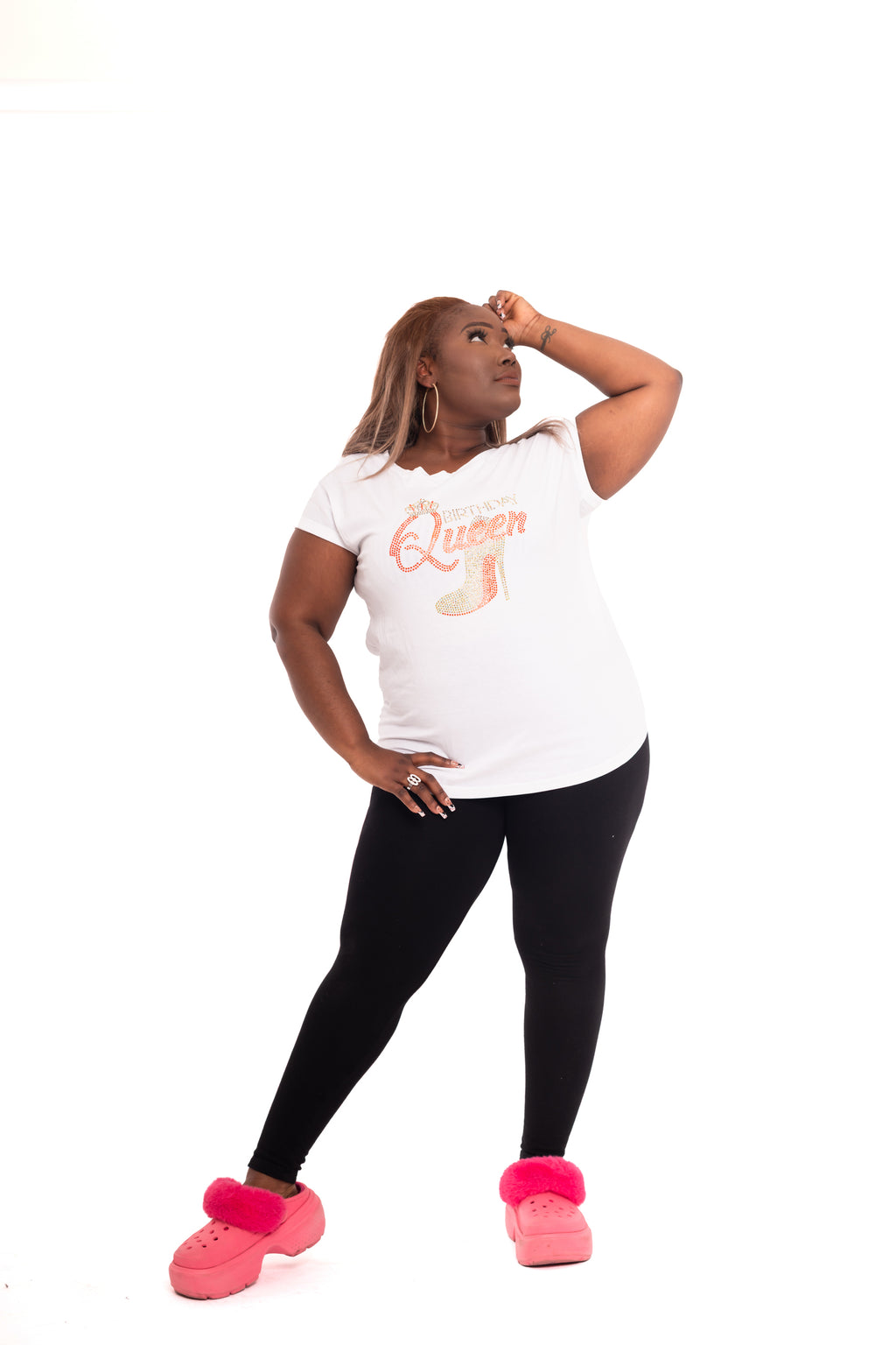 Blinged Birthday T Shirt