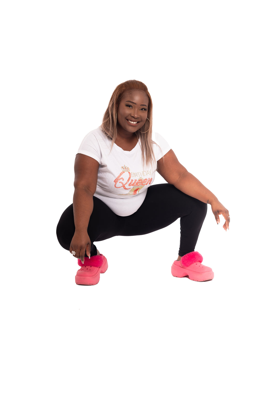 Blinged Birthday T Shirt