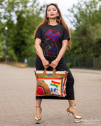Upcycled Ankara Tote Bag