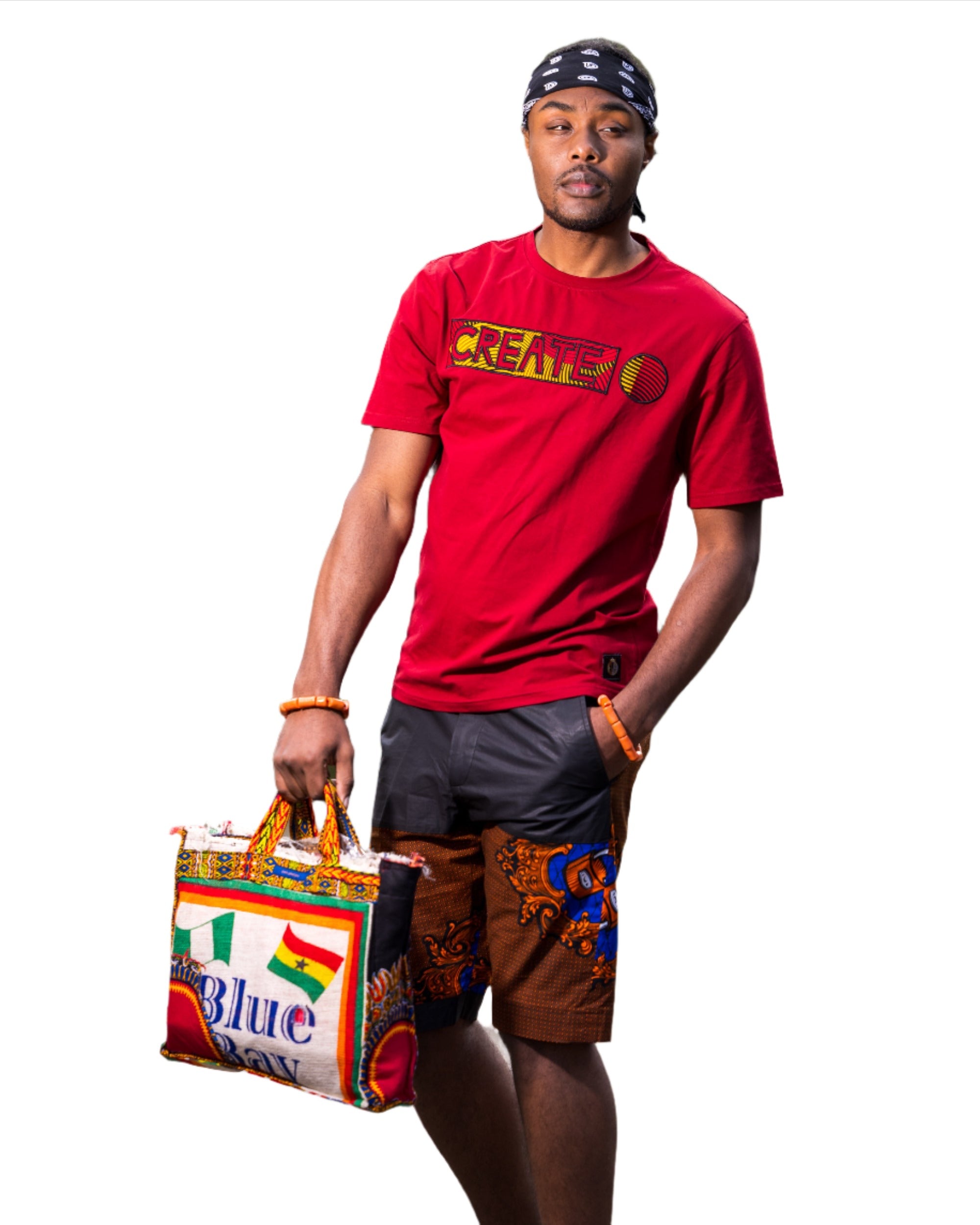 African Fashion Monogram T- shirt (Create)