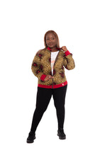 Aria Ankara Bomber Jacket