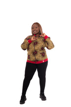 Aria Ankara Bomber Jacket