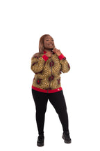 Aria Ankara Bomber Jacket