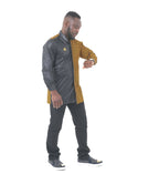 Fishscale African Print Shirt — Ankara shirt view 2