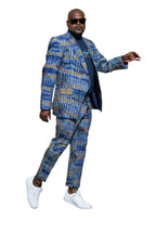 Adire Two-Piece Suit Set