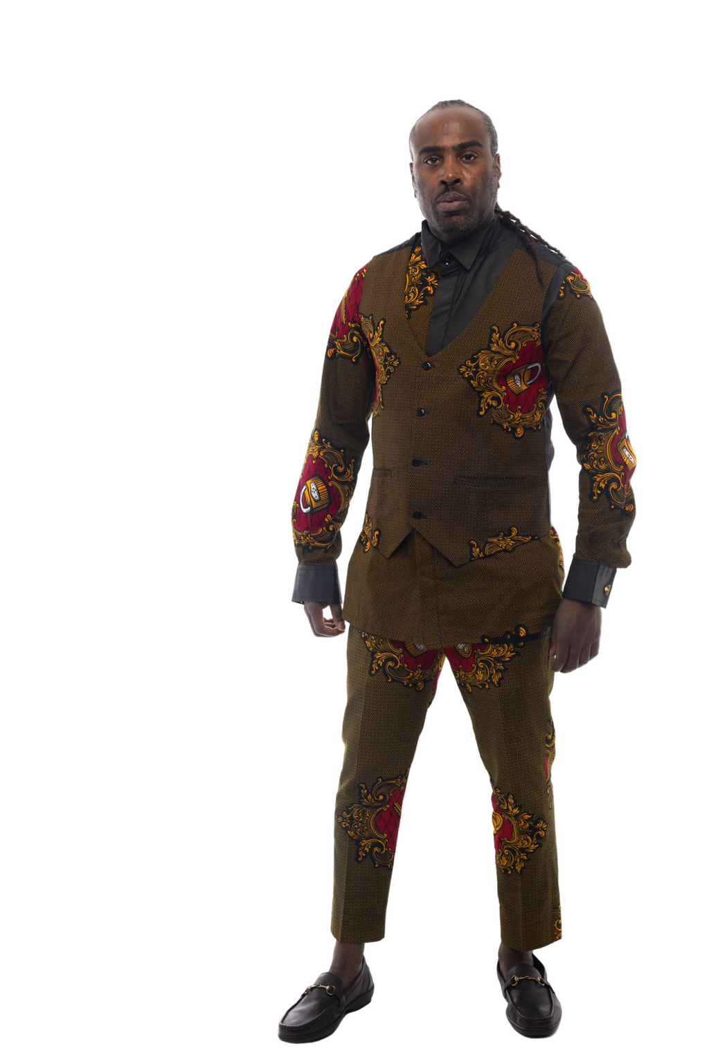 Ankara Print Trousers