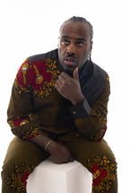 Chemise Ayo en tissu africain
