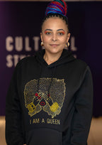Queen Black Bling Hoodie