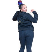 Queen Black Bling Hoodie