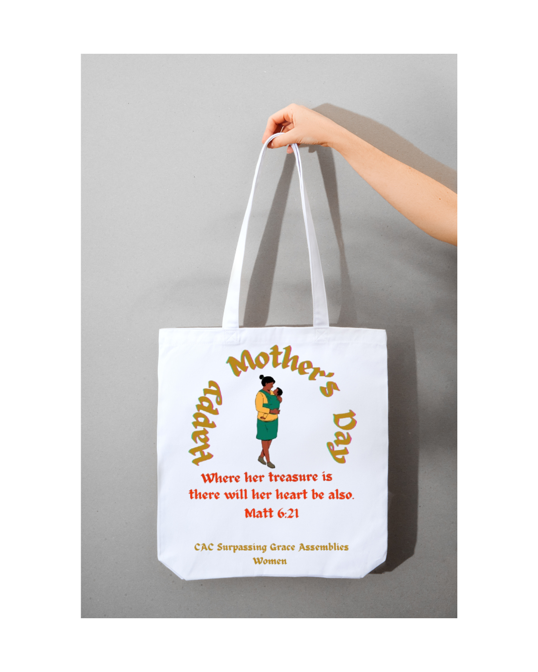 Customizable Canvas Tote Bag