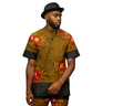 Royal African Print Shirt & Trouser Set