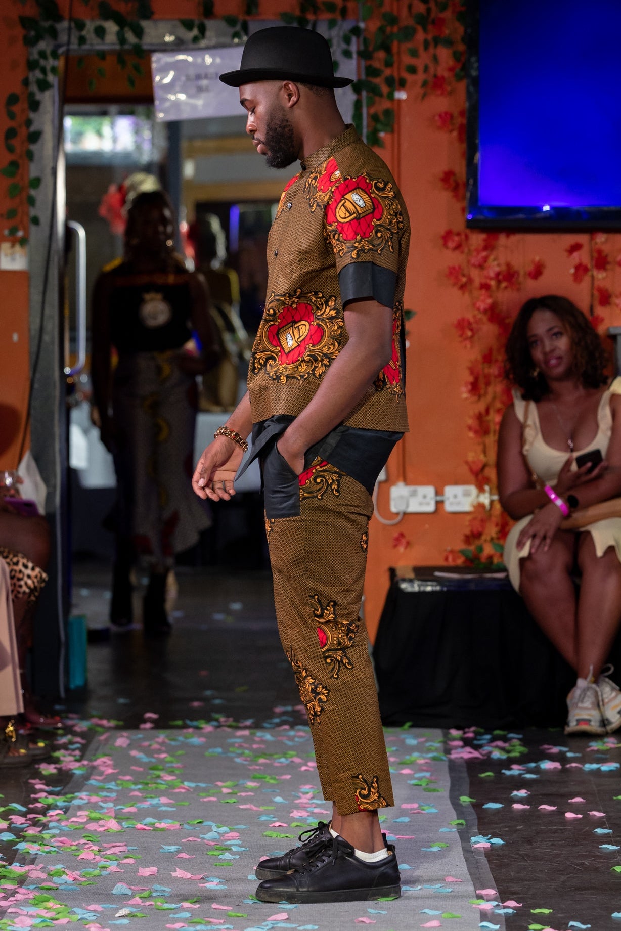 Shirt & Top African Print Royal