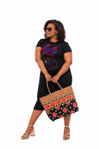 Adesuwa bag editorial photograph 5, balanced lighting and detailed Ankara fabric
