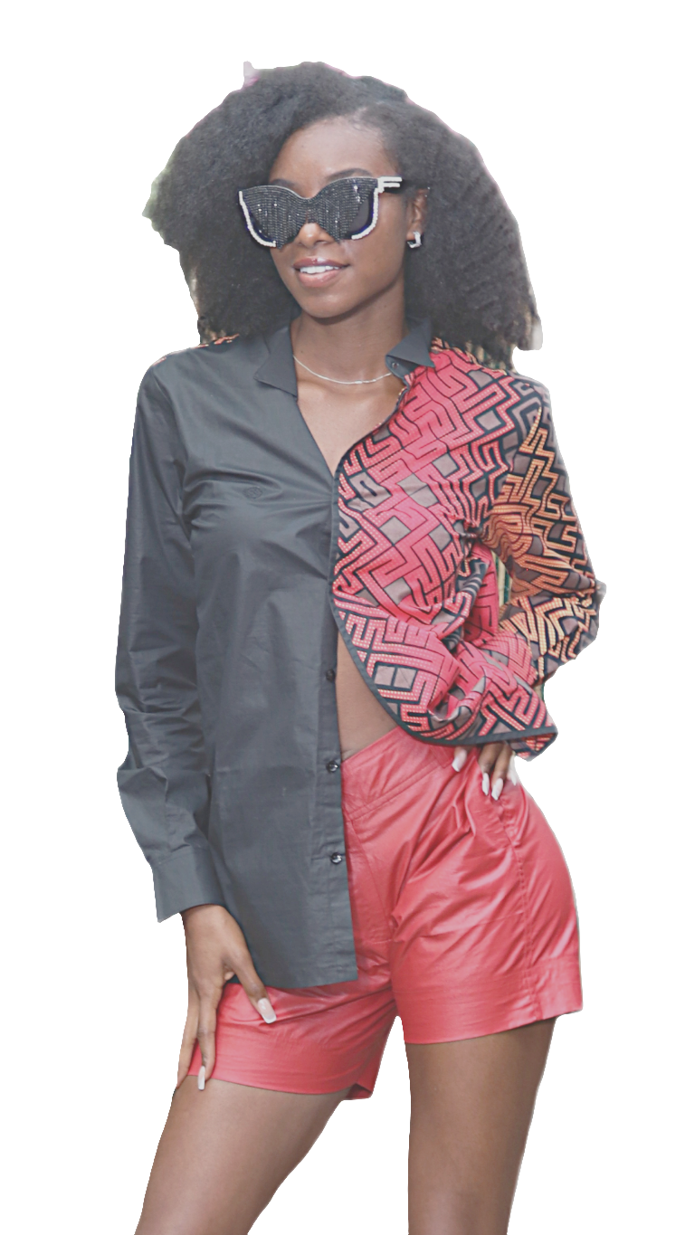 African Fashion Angela Ankara Shirt