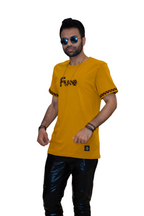 Yellow African Print T-Shirt