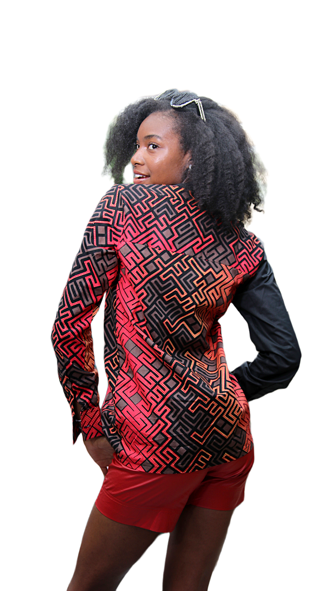 African Fashion Angela Ankara Shirt