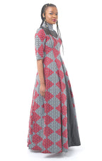 Queen Latifat Ankara Gown